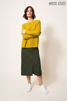 Women s White Stuff Yellow Plain Knitwear Next Gibraltar