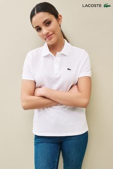 Lacoste Women White Core Essentials Best Polo Shirt (D87146) | €60