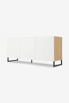 MADE.COM Oak Effect and White Hopkins Large Sideboard (D87299) | €377