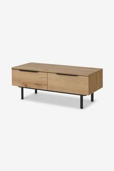 MADE.COM Distressed Oak Effect Damien Drawers Coffee Table (D87310) | €415