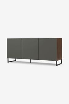 MADE.COM Walnut Effect and Grey Hopkins Large Sideboard (D87319) | €377