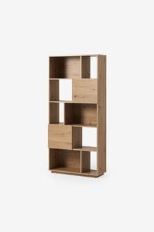 MADE.COM Distressed Oak Effect Hopkins Narrow Bookcase (D87331) | €377