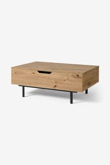 MADE.COM Distressed Oak Effect Damien Lift Top Coffee Table (D87341) | €441