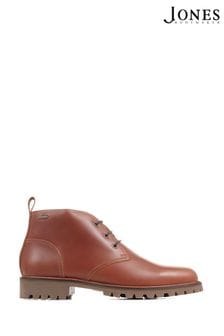 Jones Bootmaker Hamish Waterproof Leather Chukka Brown Boots (D87528) | SGD 288