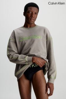 Calvin Klein Grey Future Shift Lounge Sweatshirt (D87774) | €47