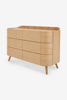 MADE.COM Oak Odie 6 Drawer Chest of Drawers (D87780) | €1,511