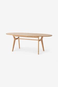 MADE.COM Oak Jenson Oval Extendable 6 to 8 Seater Dining Table (D87807) | €1,007