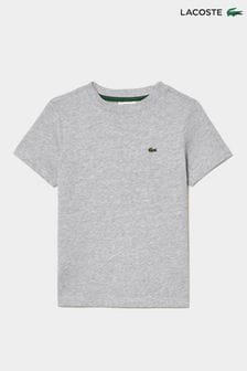 Lacoste Grey Core Essentials Children T-Shirt (D87997) | LEI 119 - LEI 209
