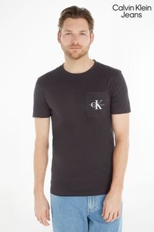 Calvin Klein Jeans Logo Pocket Slim T-Shirt (D88057) | $60