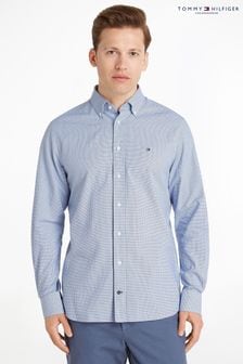 Синяя оксфордская рубашка в клетку Tommy Hilfiger (D88060) | €53