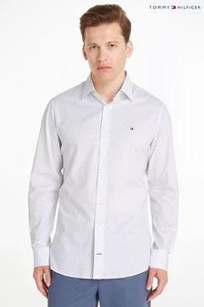 Tommy Hilfiger Dot Printed White Shirt (D88061) | €53