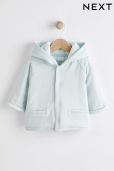 Pale Blue Lightweight Baby Jersey Jacket (0mths-2yrs) (D88132) | €14 - €16