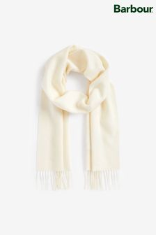 Barbour® Cream Lambswool Woven Scarf (D88142) | €18.50