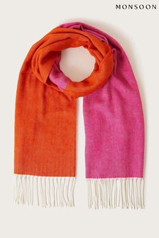 Monsoon Pink Midweight Two-Tone Scarf (D88212) | 44 €