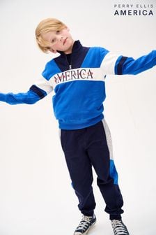 Perry Ellis America Sweatshirt, Blau (D88658) | 23 € - 27 €