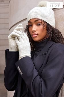 Grey Collection Luxe 30% Cashmere Gloves (D88760) | HK$170