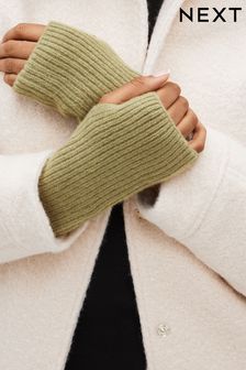 Schwarz - Collection Luxe Warme Handschuhe aus 30% Kaschmir (D88763) | 14 €