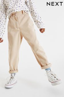 Neutral Mom Jeans (3-16yrs) (D88867) | 18 € - 23 €