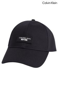 Czarna czapka z daszkiem Calvin Klein Sport Essentials Ny (D88880) | 120 zł