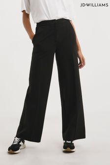 JD Williams Black Ponte Straight Leg Trousers (D88981) | 100 zł