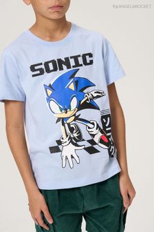 Angel & Rocket Blue Sonic Graphic T-Shirt (D89011) | AED95 - AED113