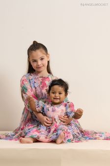 Rochie cu plasă și imprimeu Angel &Rocket Roz Eleanor (D89069) | 187 LEI