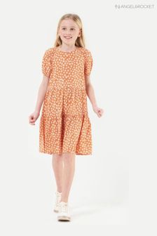 Angel & Rocket Orange Pippa Ditsy Floral Dress (D89087) | 84 zł - 99 zł