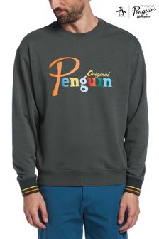 Original Penguin Grey Logo Fleece Sweatshirt (D89219) | 94 €