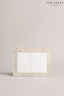 Ted Baker Cream Aksina Canvas Pouch (D89341) | €25