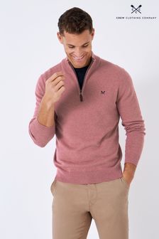 Crew Clothing Company Pink Cotton Classic Jumper (D89430) | €89