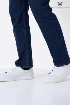 Crew Clothing Company白色皮革運動鞋 (D89467) | HK$771