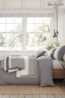 Helena Springfield Grey Denim Look Duvet Cover and Pillowcase Set (D89791) | $86 - $154