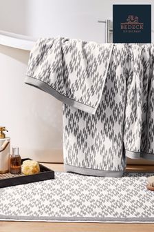 Bedeck of Belfast Grey Emani Bath Mat (D89800) | ₪ 140