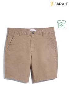 Farah Hawk Twill Chino Shorts (D89971) | kr1 100