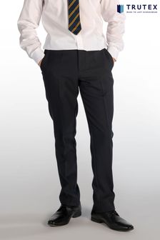 Trutex Senior Boys Grey Slim Leg School Trousers (D89996) | €33 - €39