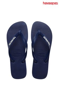 Niebieski - Sandały Havaianas Filete z logo (D90062) | 160 zł