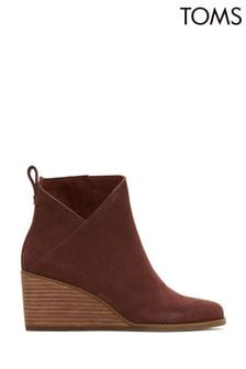 TOMS Sutton Suede Wedge Boots (D90116) | €60