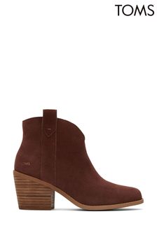 啡紅色 - Toms Constance 麂皮西部靴 (D90118) | NT$5,130