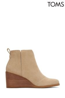 TOMS Clare Suede Wedge Boots (D90121) | €62