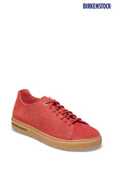 Czerwone zamszowe buty sportowe Birkenstock Bend o fasonie poniżej kostki (D90157) | 505 zł