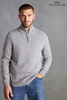 淡灰色 - 常規標誌性羔羊毛毛衣 (D90423) | NT$1,990