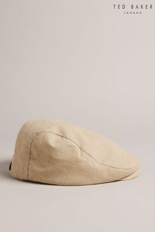 Ted Baker Natural Eastoni Tan Flat Cap (D90615) | $83
