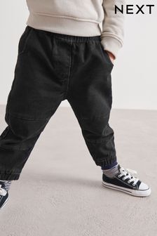Black Denim Cuffed Pull-On Jeans (3mths-7yrs) (D90838) | ₪ 54 - ₪ 62