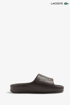 Lacoste Mens Serve Slide 2.0 Brown Sandals (D90917) | 24 BD