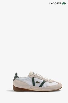 Белые мужские кроссовки в винтажном стиле Lacoste Low Pro (D90923) | €75
