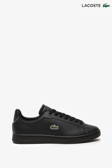 Lacoste Juniors Unisex Black Carnaby Pro Trainers