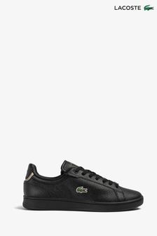 Lacoste Mens Carnaby Pro Black Trainers (D90928) | $131