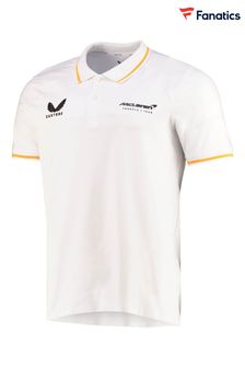 Castore White Fanatics McLaren Polo Shirt (D91739) | €79