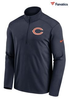 Nike Fanatics NFL Chicago Bears Pacer Kapuzensweatshirt mit kurzem Reißverschluss und Logo (D91752) | 84 €