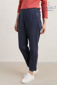 Seasalt Cornwall Blue Nanterrow Maritime Trousers (D91991) | €41.50